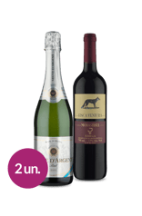 Kit Tinto & Espumante Europeus (2 garrafas)