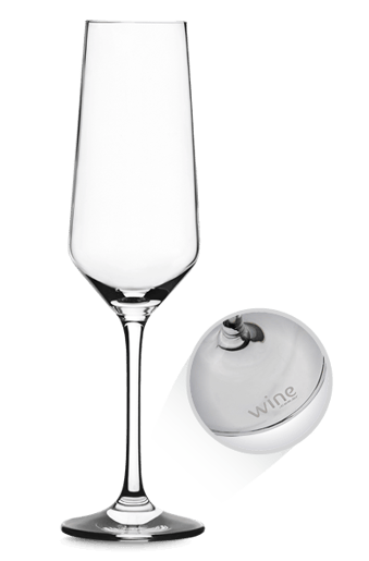 Kit Taças De Cristal Wine Harmony Espumante 6 Un