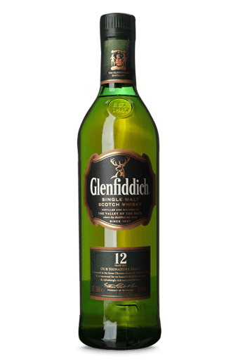 Whisky Glenfiddich Single Malt Scotch 12 Anos