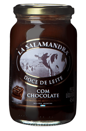 Doce De Leite C/ Chocolate  La Salamandra 454g