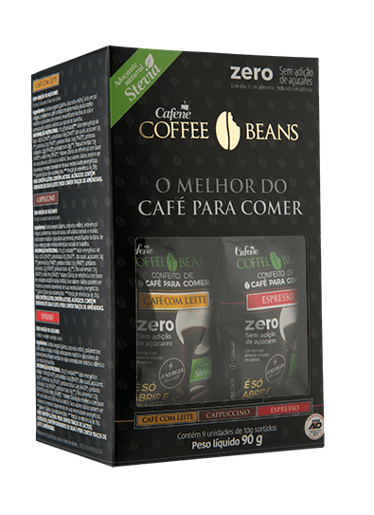 Coffee Beans Sortido Zero Cx Com 9 Un - 90g
