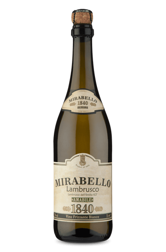 Mirabello Lambrusco Emilia IGT Branco Amabile