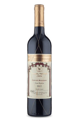 Miguel Torres Gran Reserva Cabernet Sauvignon 2012