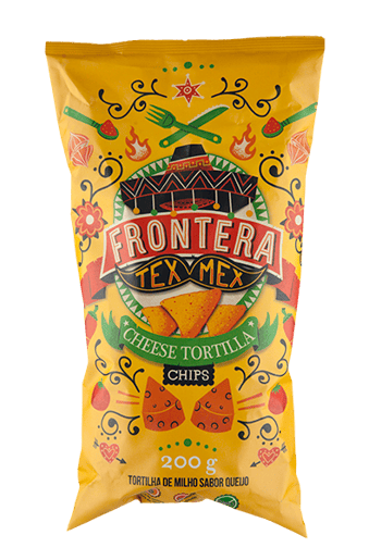 Tortilla Chips De Queijo Frontera Tex Mex - 200g