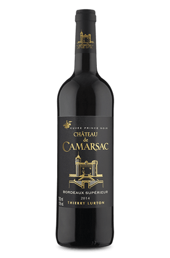 Château de Camarsac Cuvée Prince Noir A.O.C. Bordeaux Supérieur 2014