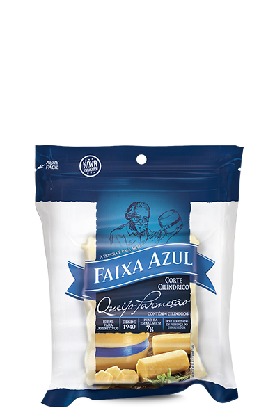 Queijo Parmesão Faixa Azul Cilindro 200g
