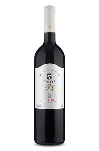 5 Oros Vendimia Seleccionada D.O.Ca. Rioja 2015