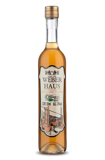 Weber Haus Licor De Cachaça Com Amburana Fino Orgânico 500 Ml