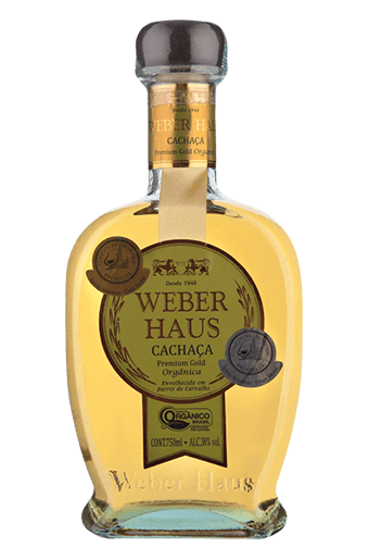 Cachaça Weber Haus Premium Gold Orgânica 750 Ml