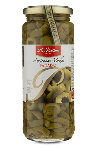 Azeitonas Verdes Fatiadas La Pastina 320 g
