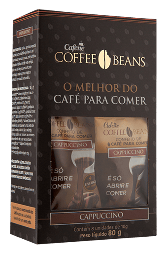 Coffee Beans Cappuccino Cx Com 08 Un - 80g