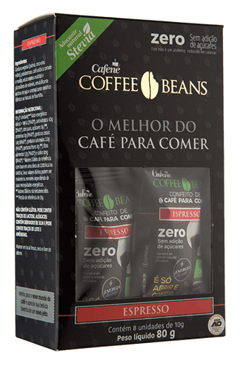 Coffee Beans Expresso Zero Cx Com 08 Un - 80g