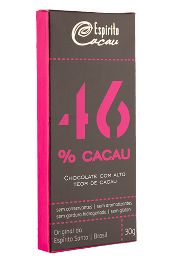 Chocolate 46% Espírito Cacau - 30 g