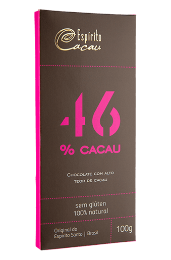Chocolate 46% Espírito Cacau - 100 g