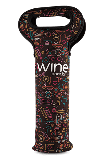 Bag Porta Vinho Individual Wine.com.br