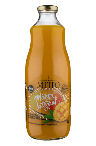 Suco Integral Misto De Manga E Maça Mitto 1000 Ml