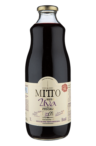 Suco Integral De Uva Tinta Mitto 1000 Ml