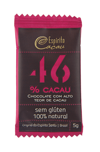 Chocolate 46% Espírito Cacau 5 g