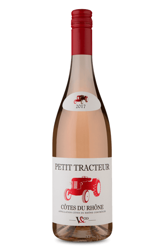 Petit Tracteur A.O.C. Côtes du Rhône Rosé 2017