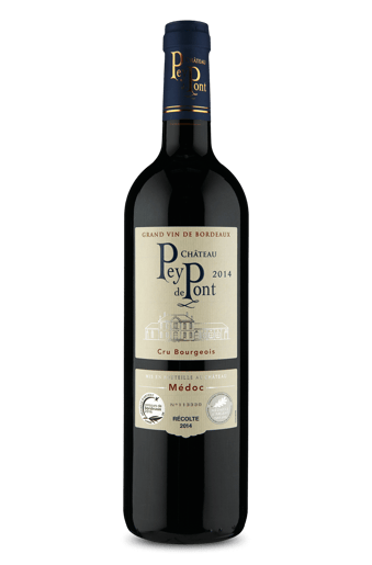 Château Pey de Pont Cru Bourgeois A.O.C. Médoc 2014