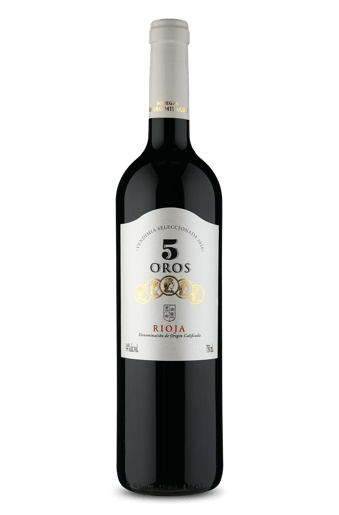 5 Oros Vendimia Seleccionada D.O.Ca. Rioja 2016