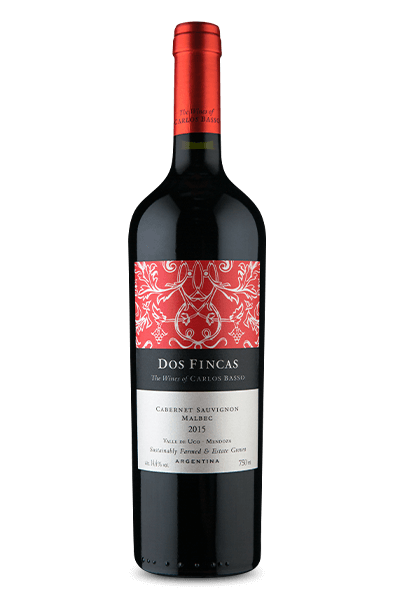 Bodega Amalia Dos Fincas Valle de Uco Cabernet Sauvignon Malbec 2015