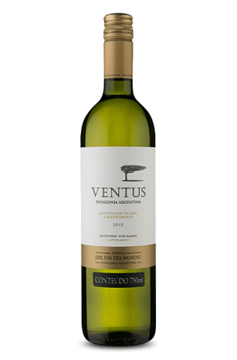 Bodega del Fin del Mundo Ventus Patagonia Sauvignon Blanc Chardonnay 2015
