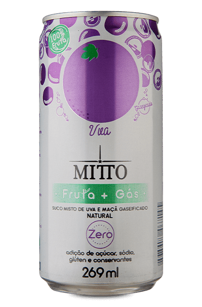 Suco De Uva Com Gás Mitto 269 ml