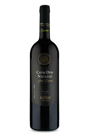 Cavas Don Nicasio Gran Reserva Malbec 2015