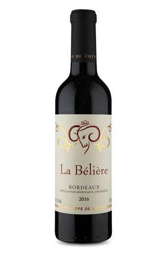 Baron Philippe de Rothschild La Bélière A.O.C. Bordeaux Rouge 2016 375 ml