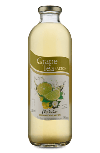 Salton Grape Tea Matcha com Uva Moscato e Limão Taiti