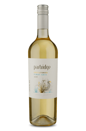 Partridge Unfiltered Pinot Gris 2018