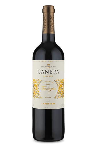 Canepa Reserva Famiglia Carménère 2018.