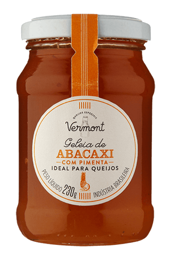 Geleia De Abacaxi Com Pimenta Vermont 230 g