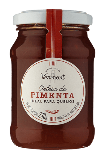 Geleia De Pimenta Ideal Para Queijos Vermont 230 g