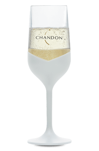 Taça Chandon de Acrilico Branca 250 ml