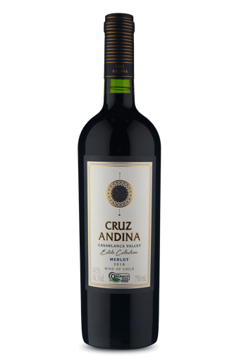 Cruz Andina Estate Collection Merlot Organico 2018
