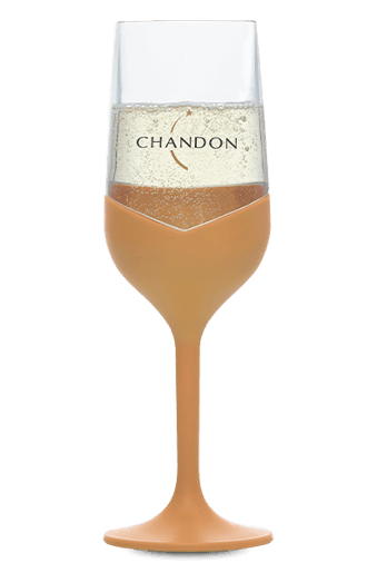 Taça Chandon de Acrilico Dourada 250 ml