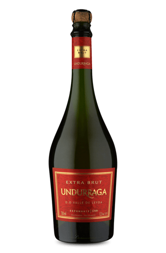 Espumante Undurraga Extra Brut D.O. Valle de Leyda 2017