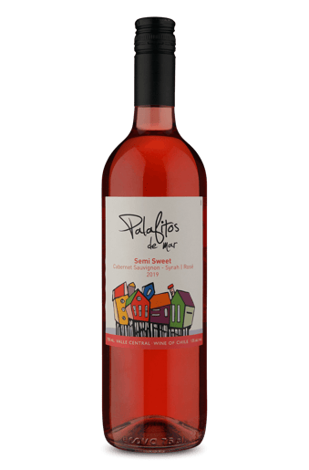 Palafitos de Mar Semi Sweet Rosé Cabernet Sauvignon Syrah 2019