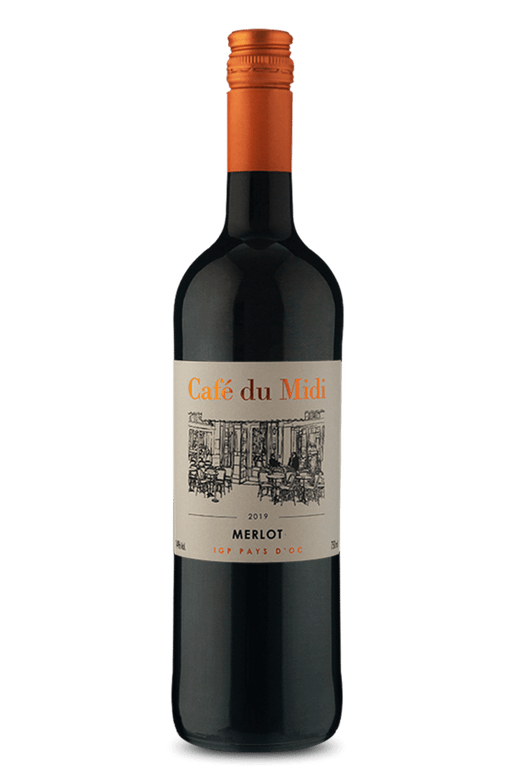 Café du Midi IGP Pays dOc Merlot 2019