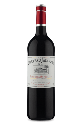 Château Jalousie A.O.C. Bordeaux Supérieur 2018