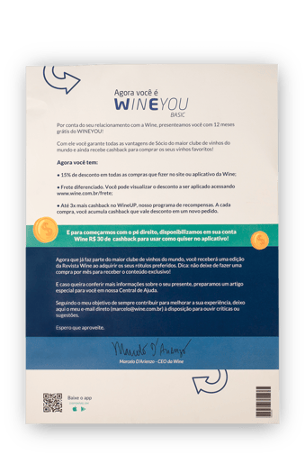 Carta Socio Wine Prime