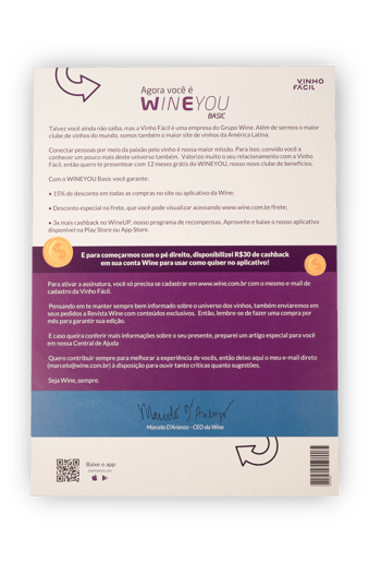 Carta Prime Free Vinho Fácil