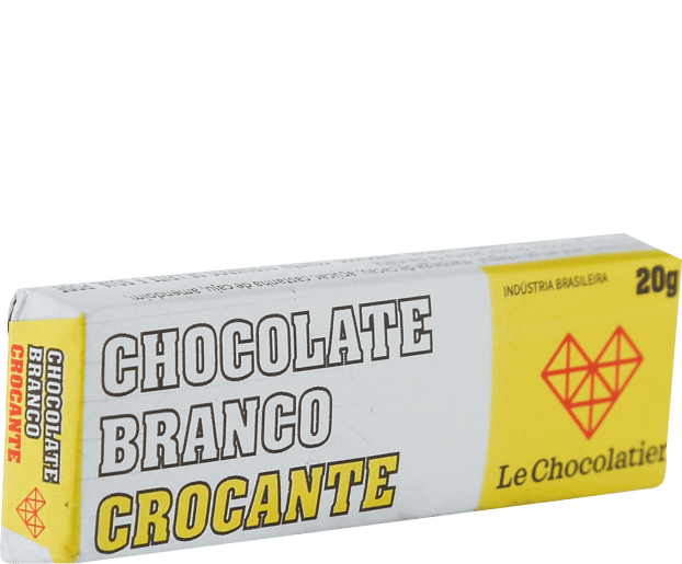 Le Chocolatier Barrinha Branco Crocante