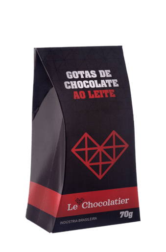 Le Chocolatier Gotas de Chocolate ao Leite 70g