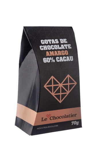Le Chocolatier Gotas de Chocolate Amargo 70g