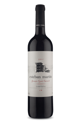 Esteban Martín Crianza D.O.P. Cariñena Garnacha Syrah Tempranillo 2017