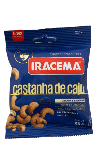 Castanha de Caju Iracema Sachê 50 g