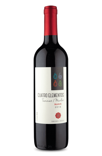 Cuatro Elementos Canelones Tannat Merlot Suave 2019